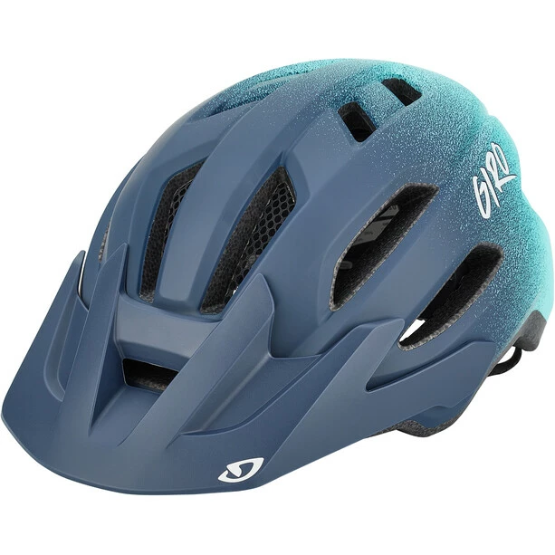 Giro Fixture II Helm Jugend Blau/türkis