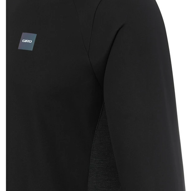 Giro Roust Winddichtes Langarm Trikot Damen Schwarz – Bild 3