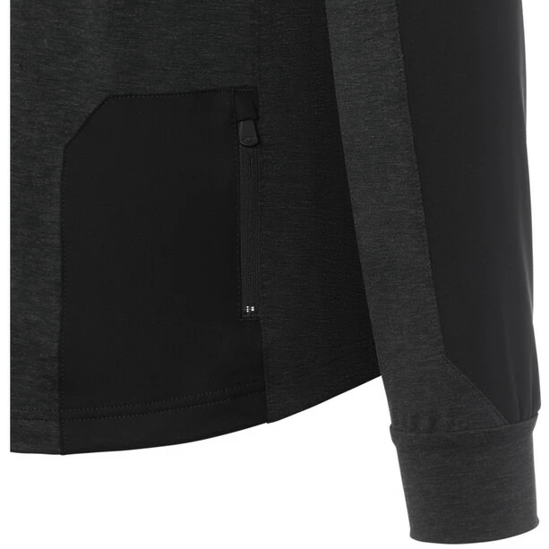 Giro Roust Winddichtes Langarm Trikot Damen Schwarz – Bild 5