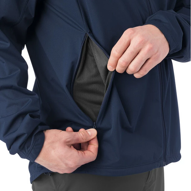 Giro Stow H2O Jacke Herren Blau – Bild 6