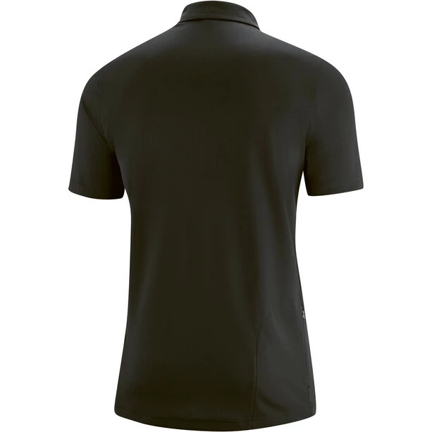 Gonso Almas Kurzarm Fahrradpolo Herren Schwarz – Bild 2