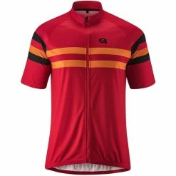 Gonso Samuel Kurzarm Full-Zip Trikot Herren Rot