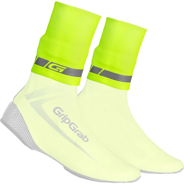 GripGrab CyclinGaiter Hi-Vis Regenwetter Gamasche Gelb