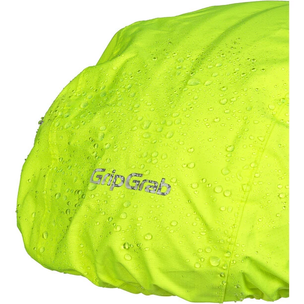 GripGrab Waterproof Helmüberzug Gelb – Bild 2