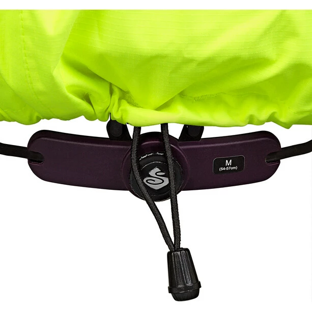 GripGrab Waterproof Helmüberzug Gelb – Bild 3