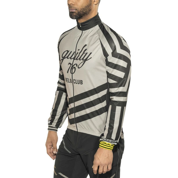 Guilty 76 Racing Velo Club Pro Race Windjacke Grau – Bild 2