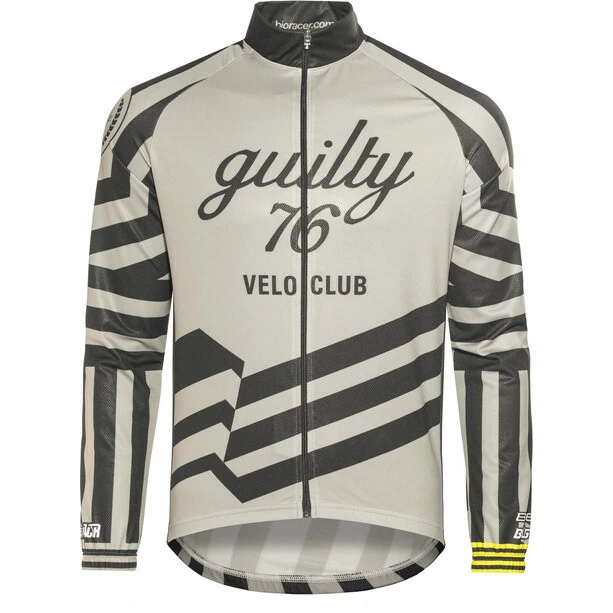 Guilty 76 Racing Velo Club Pro Race Windjacke Grau