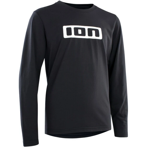 ION Logo DR Langarm Trikot Kinder Schwarz