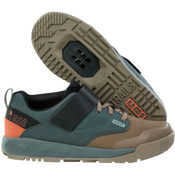 ION Rascal AMP Schuhe Blau/braun – Bild 5