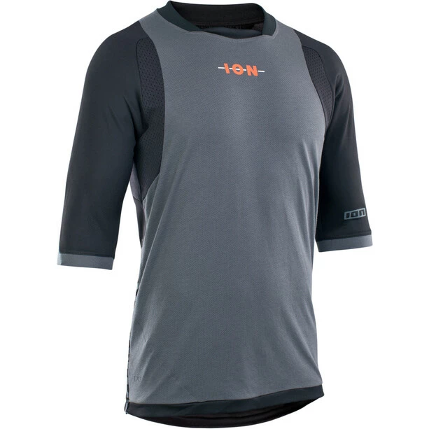 ION Scrub AMP 3/4 LS Shirt Herren Grau/schwarz