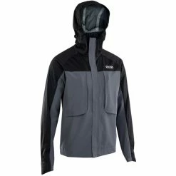 ION Shelter Jacke 3L Hybrid Schwarz/grau