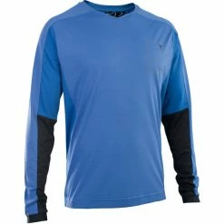ION Traze AMP AFT Langarm Trikot Herren Blau