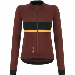 Isadore Gravel Langarm Trikot Damen Braun