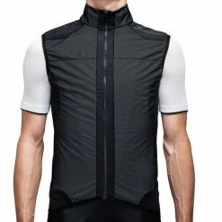 Isadore Medio Membrane Weste Herren Schwarz