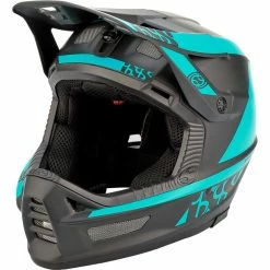 IXS Xult DH Helm Schwarz/türkis