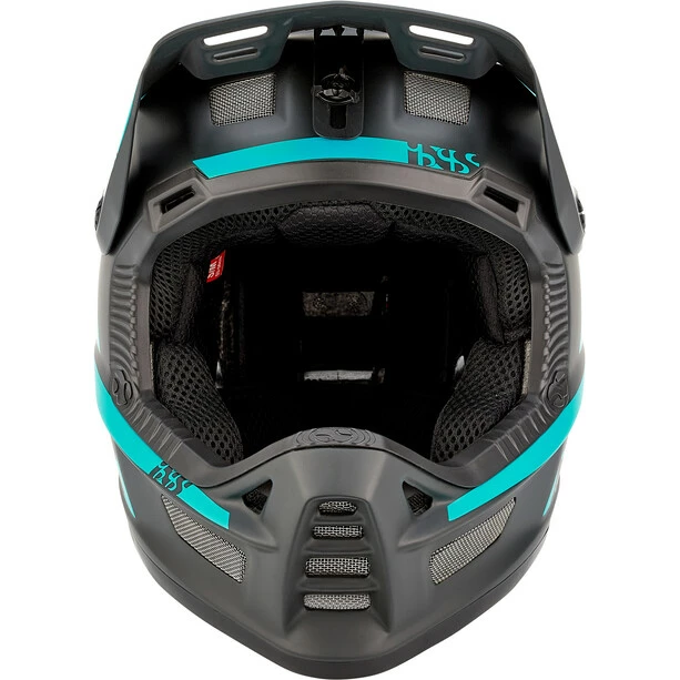 IXS Xult DH Helm Schwarz/türkis – Bild 2