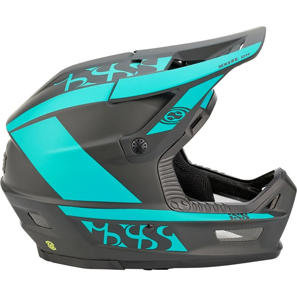 IXS Xult DH Helm Schwarz/türkis – Bild 4