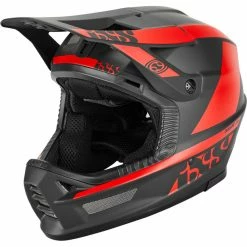 IXS Xult DH Helm Schwarz/rot