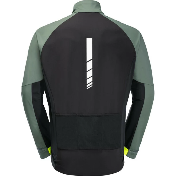 Jack Wolfskin Morobbia Jacke Herren Schwarz/grün – Bild 2