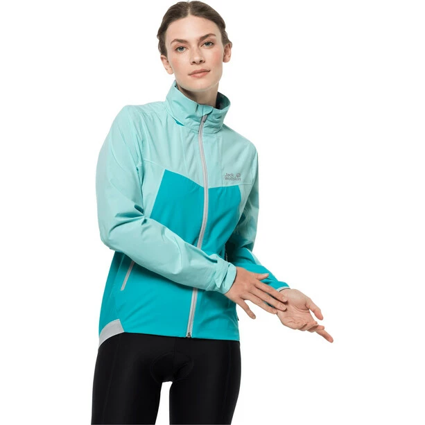 Jack Wolfskin Tourer 2.5L Jacke Damen Türkis – Bild 2
