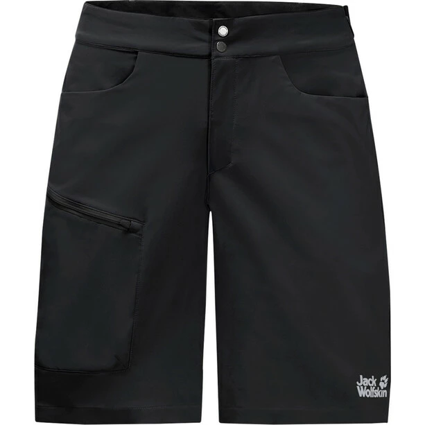 Jack Wolfskin Tourer Shorts Herren Schwarz – Bild 2