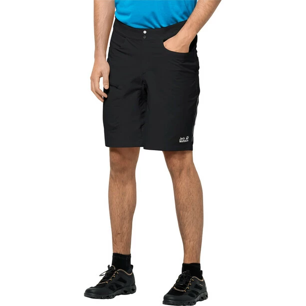 Jack Wolfskin Tourer Shorts Herren Schwarz – Bild 3