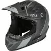 Kali Zoka Stripe Helm Schwarz/grau