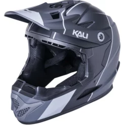 Kali Zoka Stripe Helm Jugend Schwarz/grau