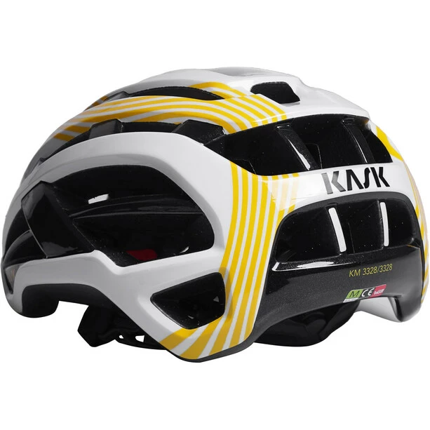 Kask Valegro Tour De France WG11 Helm Weiß – Bild 4