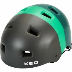 KED 5Forty Helm Kinder Schwarz/grün