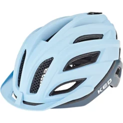 KED Champion Visor Helm Blau