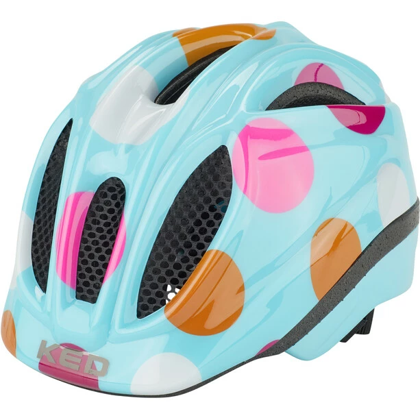 KED Meggy II Trend Helm Kinder Türkis/bunt