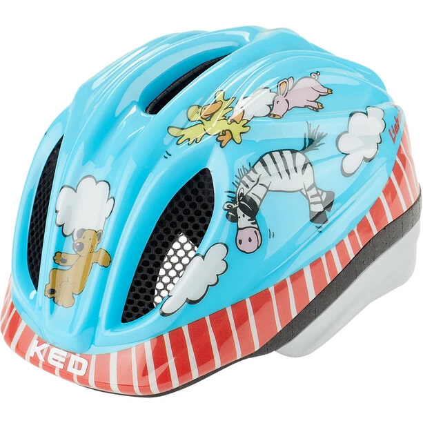 KED Meggy II Originals Helm Kinder Blau/rot