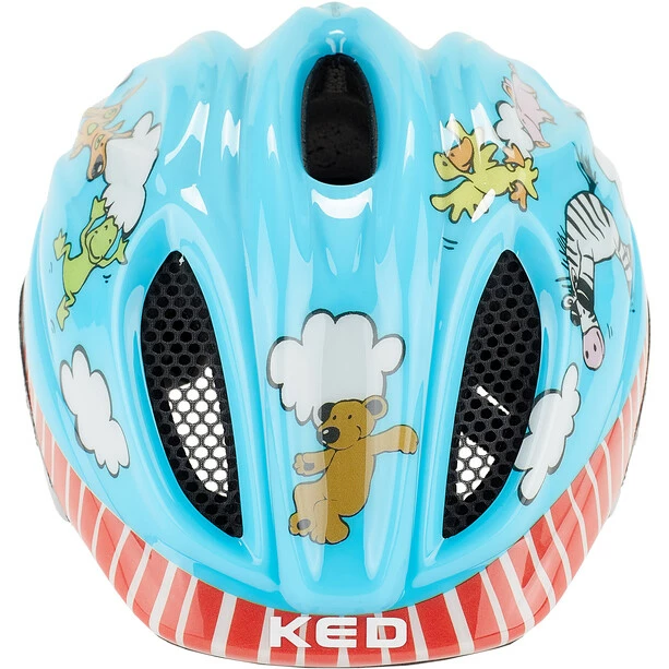 KED Meggy II Originals Helm Kinder Blau/rot – Bild 2