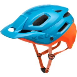KED Pector ME-1 Helm Blau/orange