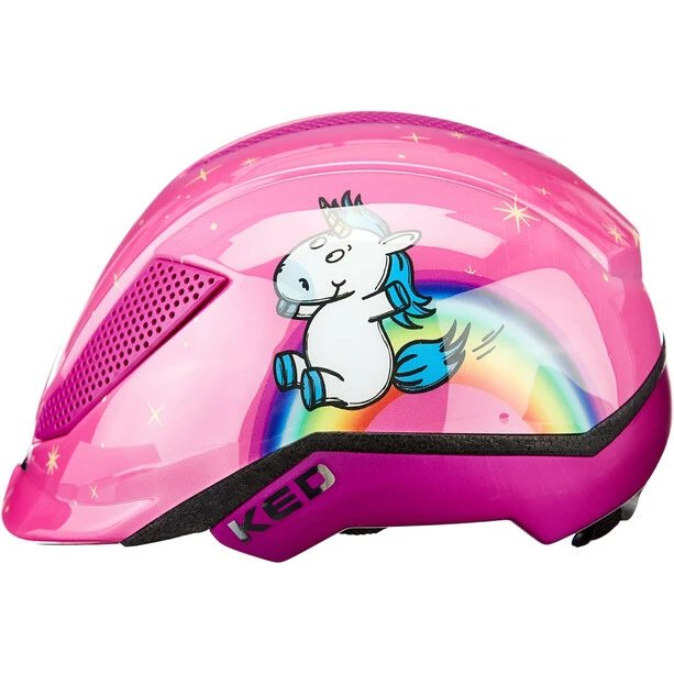 KED Pina Helm Kinder Pink/bunt – Bild 3