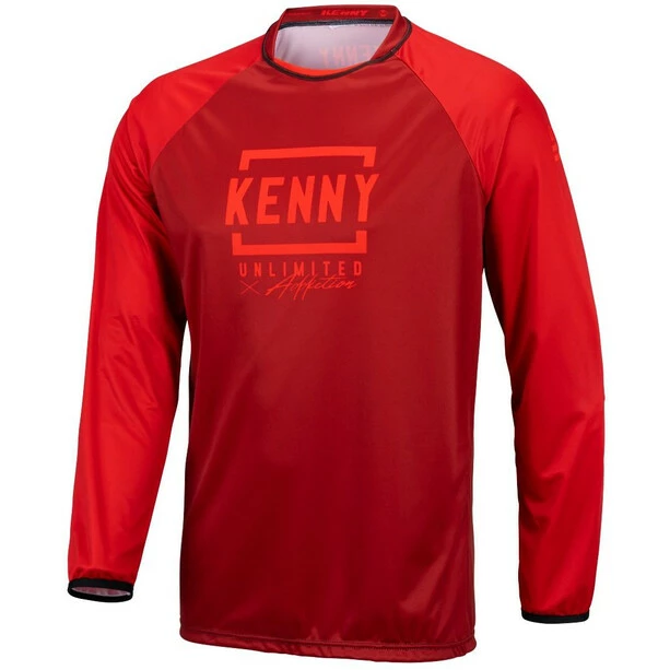 KENNY Defiant Langarm Trikot Herren Rot