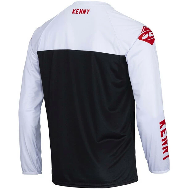 KENNY Elite Langarm Trikot Herren Schwarz/weiß – Bild 2