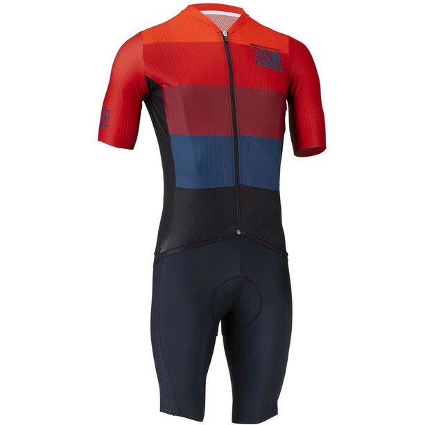 KENNY Escape Kurzarm Trikot Herren Rot – Bild 4