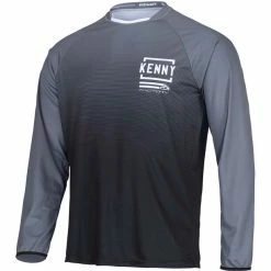 KENNY Factory Langarm Trikot Herren Grau/schwarz