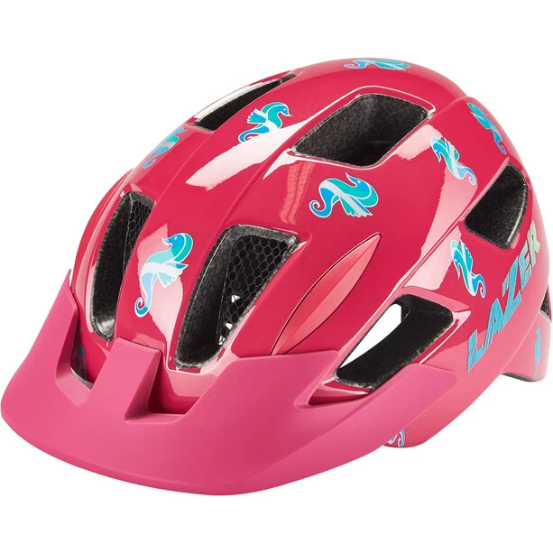 Lazer Lil Gekko Helm Mit Insektenschutznetz Kinder Pink/bunt
