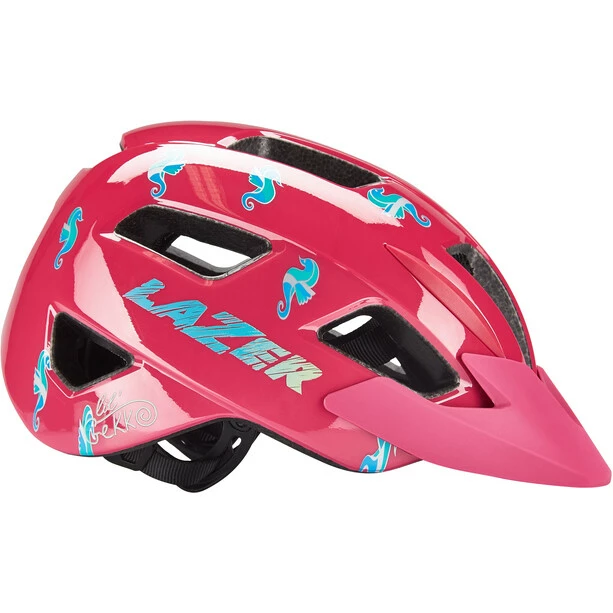 Lazer Lil Gekko Helm Mit Insektenschutznetz Kinder Pink/bunt – Bild 4