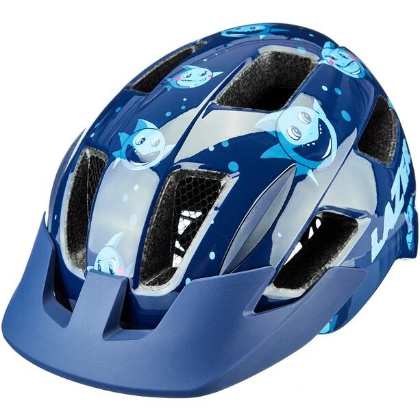 Lazer Lil Gekko Helm Mit Insektenschutznetz Kinder Blau