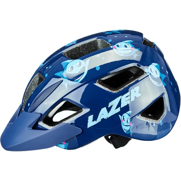 Lazer Lil Gekko Helm Mit Insektenschutznetz Kinder Blau – Bild 3