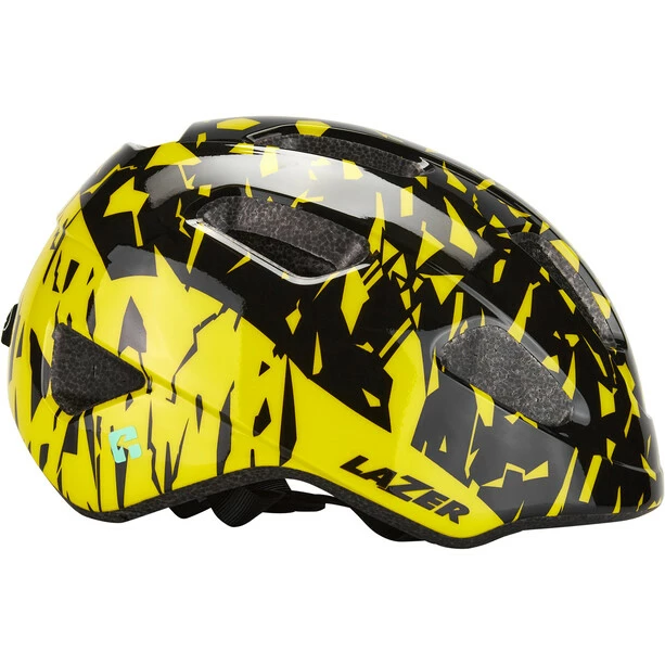 Lazer Nutz KinetiCore Helm Kinder Schwarz/gelb – Bild 4