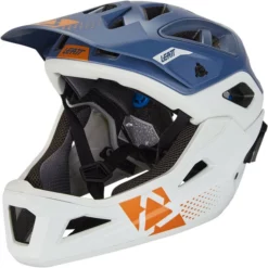 Leatt MTB 3.0 Enduro Helm Weiß/blau