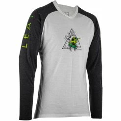Leatt MTB Gravity 2.0 Langarmtrikot Herren Grau/schwarz