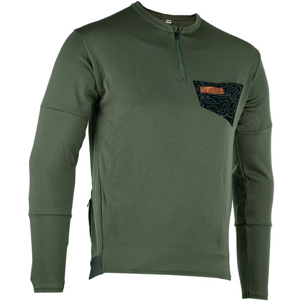 Leatt MTB Trail 4.0 Trikot Herren Oliv