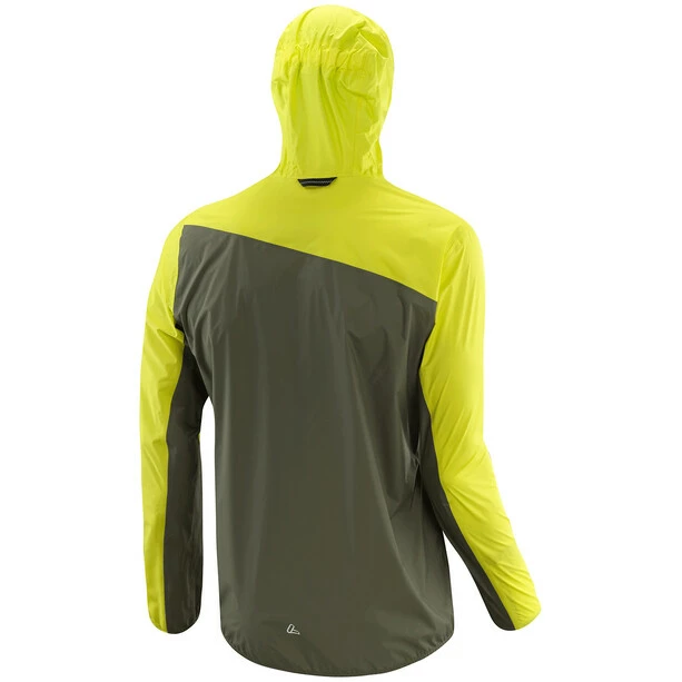 Löffler Löffler Aquavent WPM Pocket Kapuzenjacke Herren Gelb – Bild 2