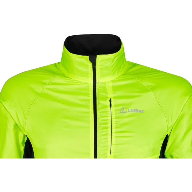 Löffler Löffler Light Hybrid Fahrradjacke Herren Gelb – Bild 2
